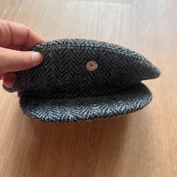 Vintage Dunn & Co Hand Woven Flat Cap Hat Size 7 1/8 - Picture 2 of 7